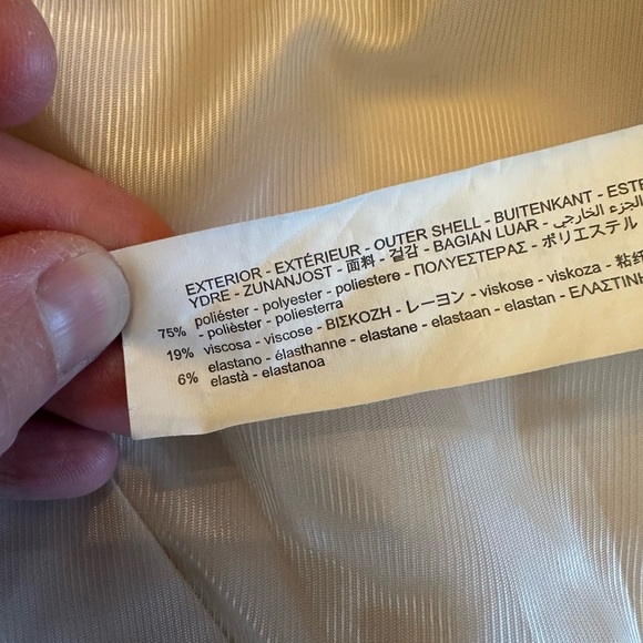 ZARA 2PIECES CROPPED BLAZER AND SPLIT SKIRT in Bone XS - Picture 14 of 16